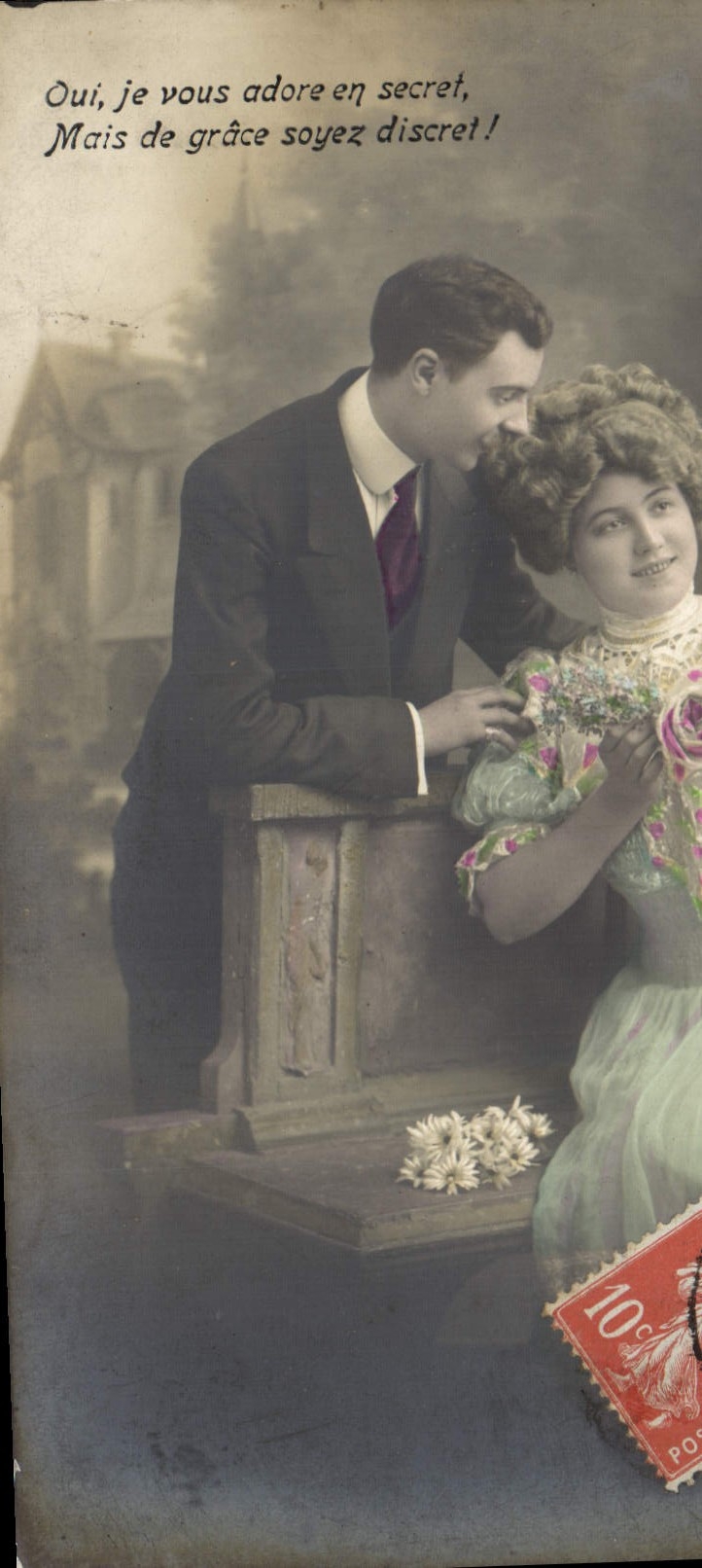 Je vous adore en secret — Mais de grâce soyez discret ! — Éditeur non identifié
