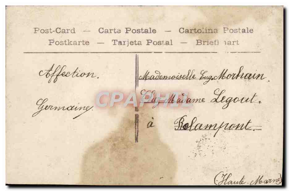 CPA Fantaisie Enfant — Verso