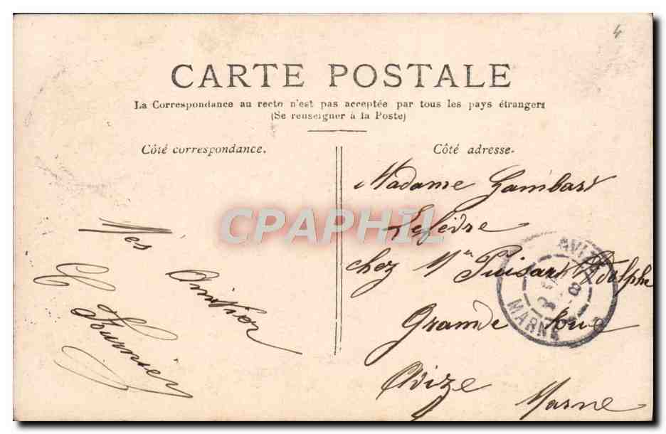 Joies paternelles — scène de famille devant une maison — éditeur non visible, n° de série non visible — Reverso
