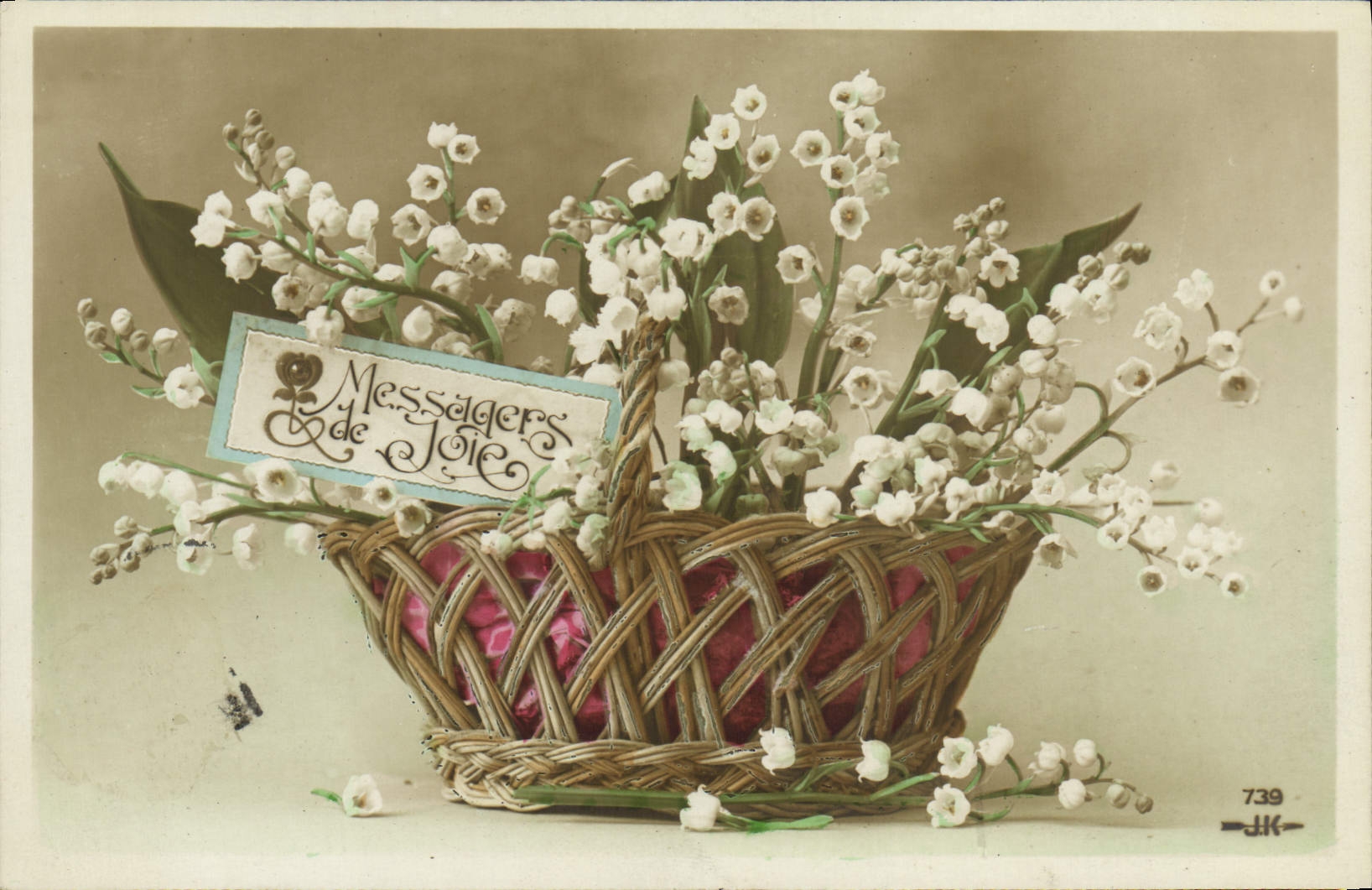 Lilies de printemps — Messagers de Joie — J.K. n°739