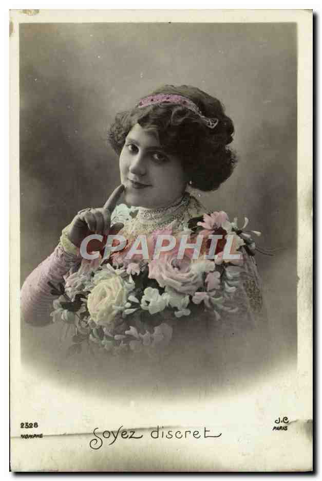 CPA Fantaisie Femme