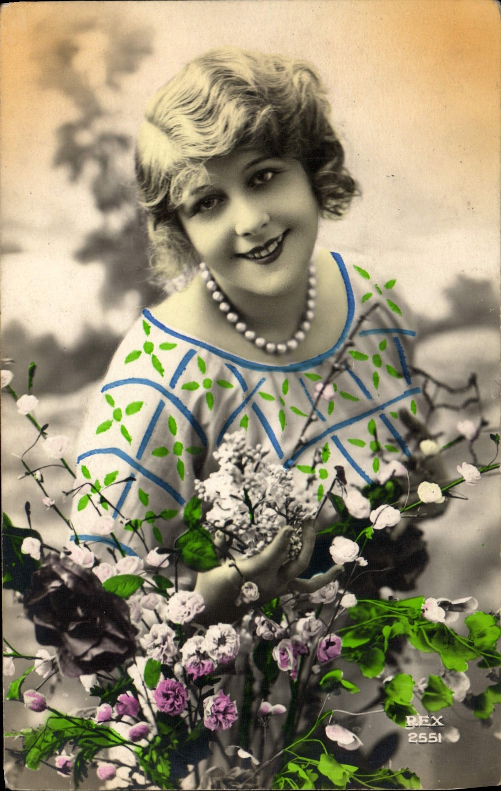 CPA Fantaisie Femme
