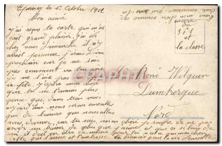 Il Bacio — scena amorosa — editore L'XG, n° 2526/1 — Verso