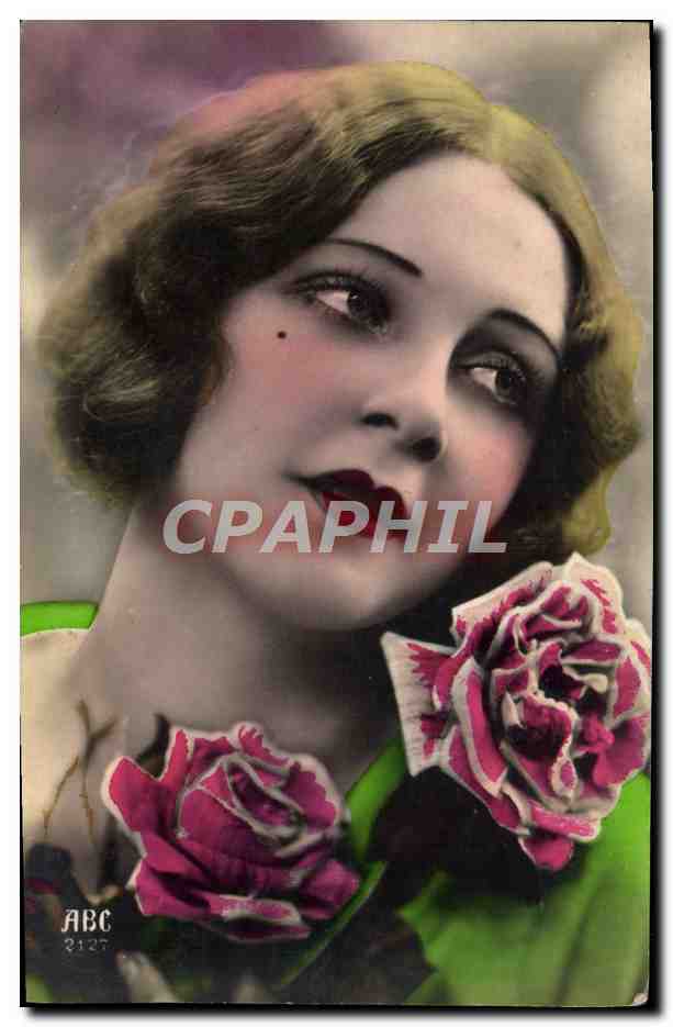 CPA Fantaisie Femme