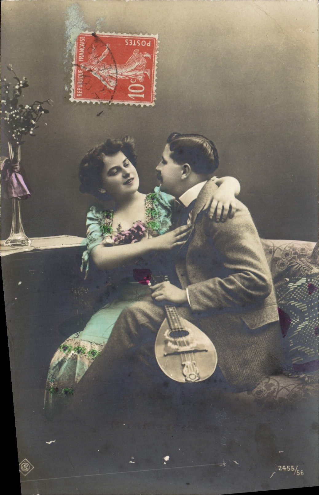 CPA Fantaisie Femme