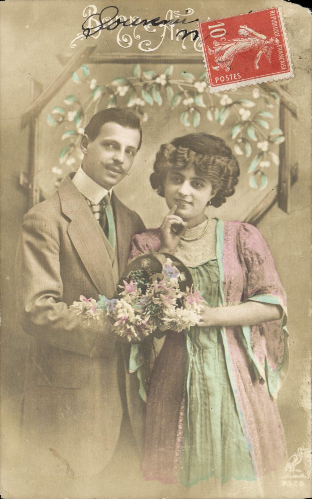 CPA Fantaisie Femme