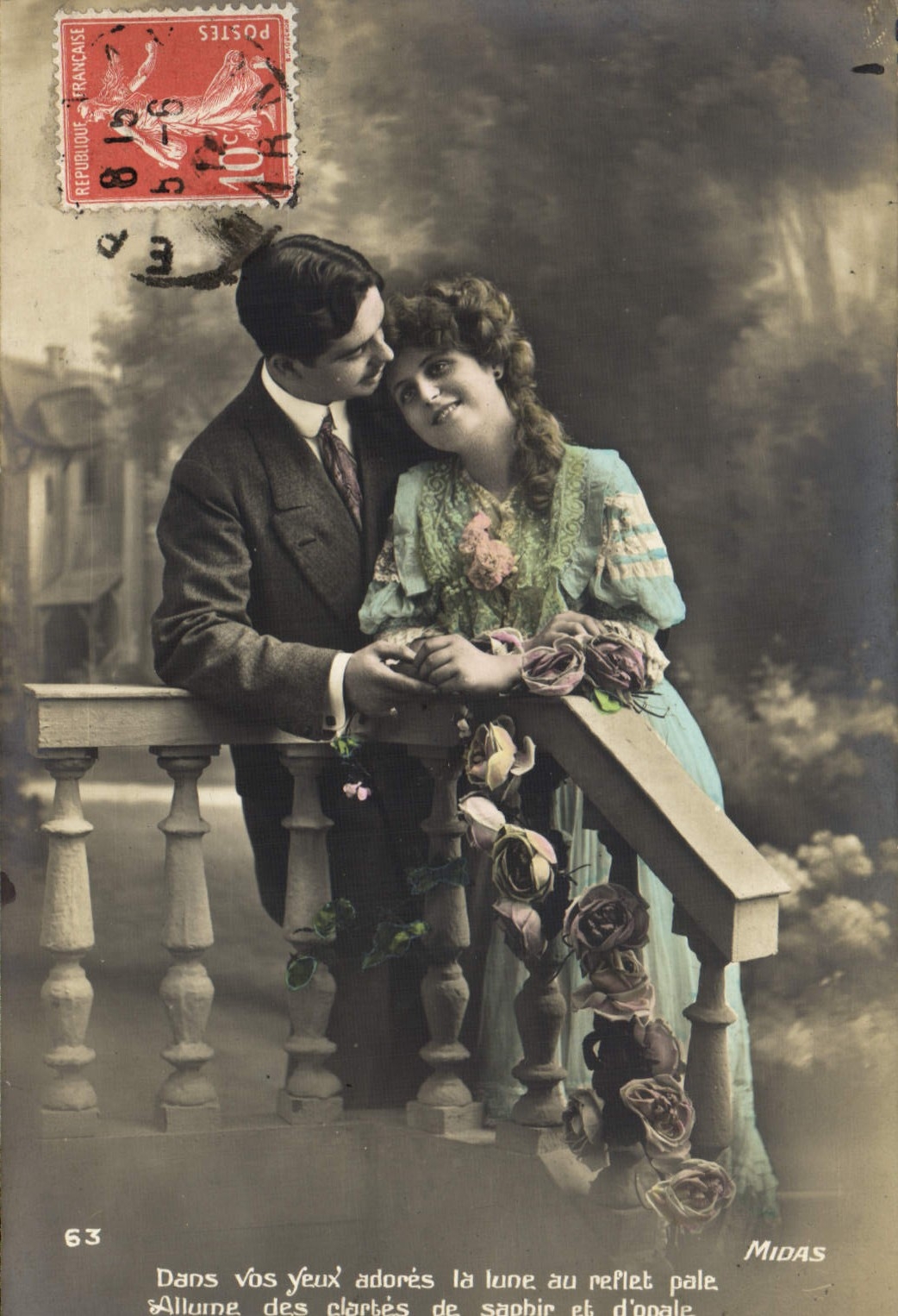 CPA Fantaisie Femme