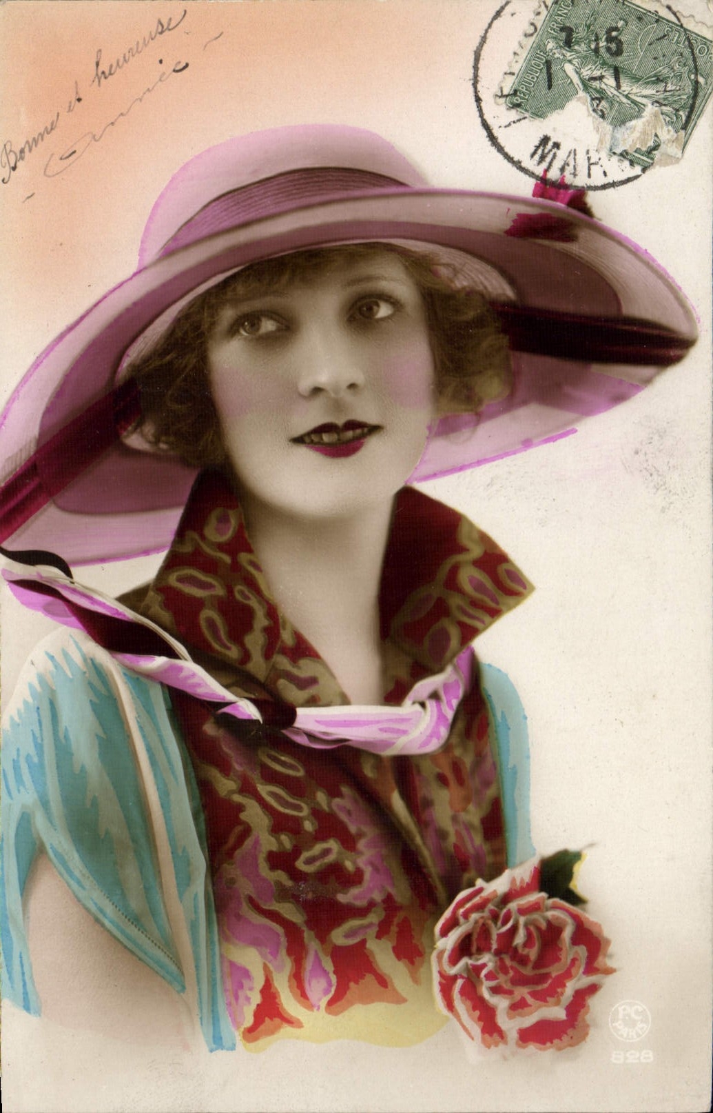 CPA Fantaisie Femme