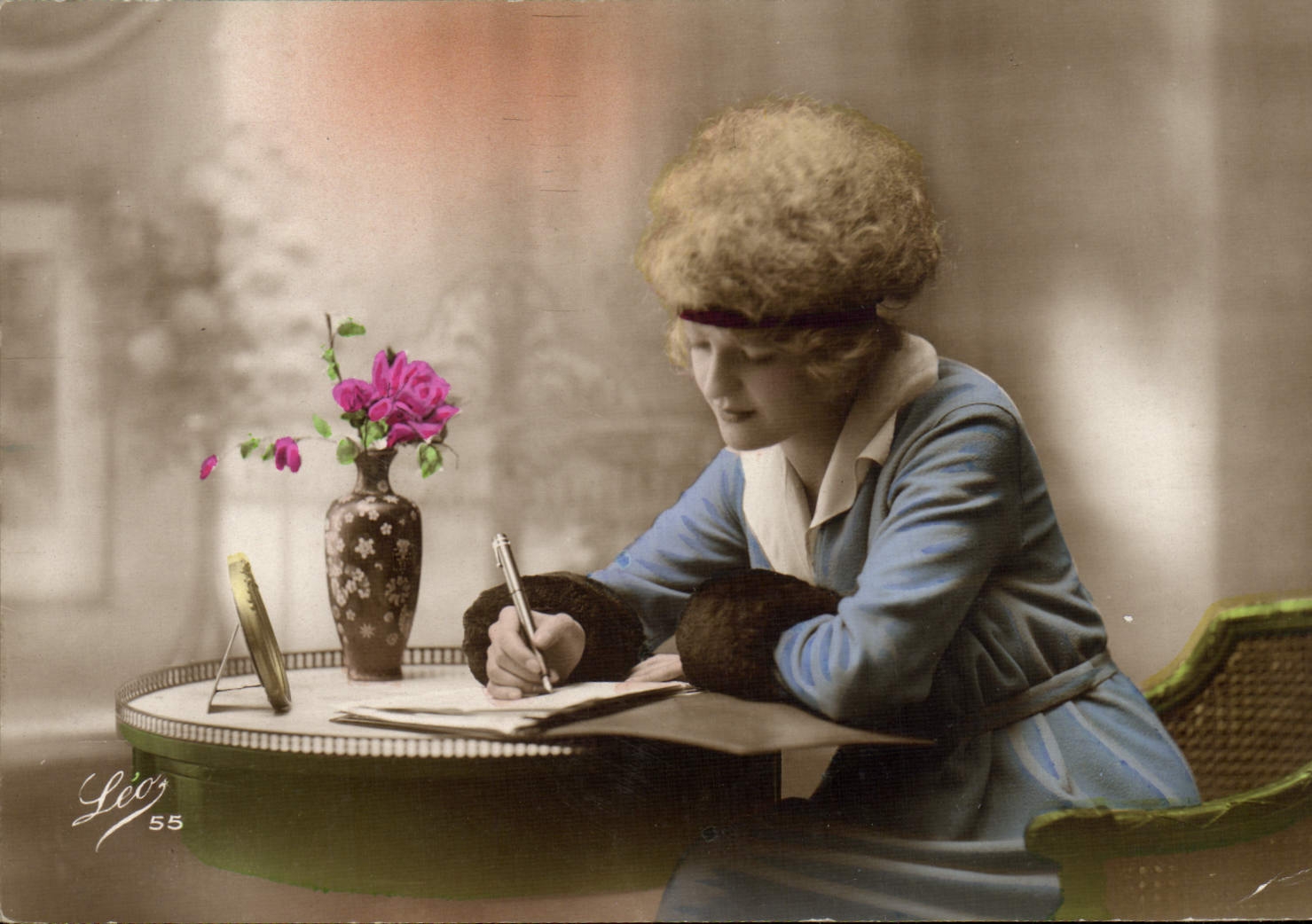 CPA Fantaisie Femme
