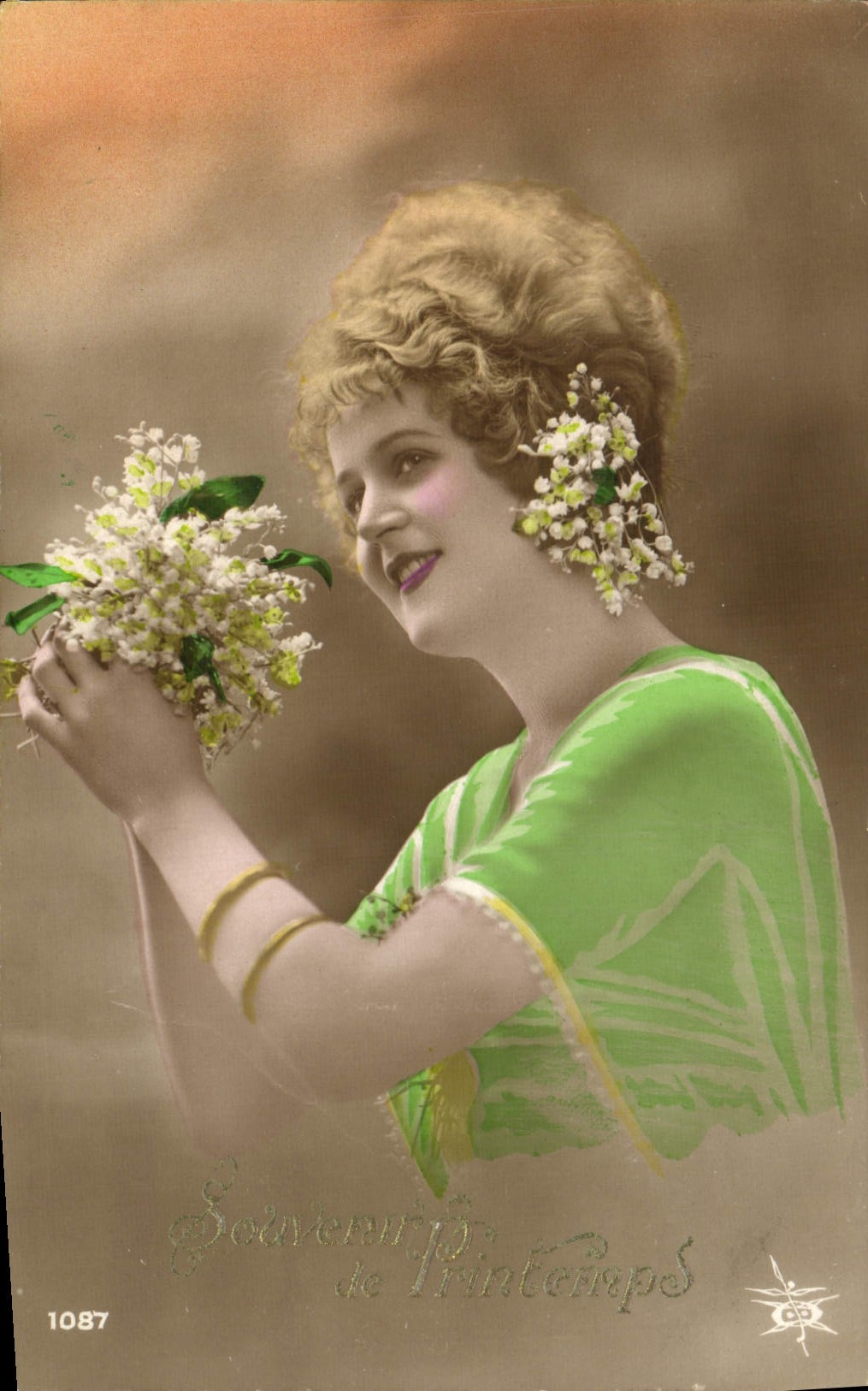 CPA Fantaisie Femme