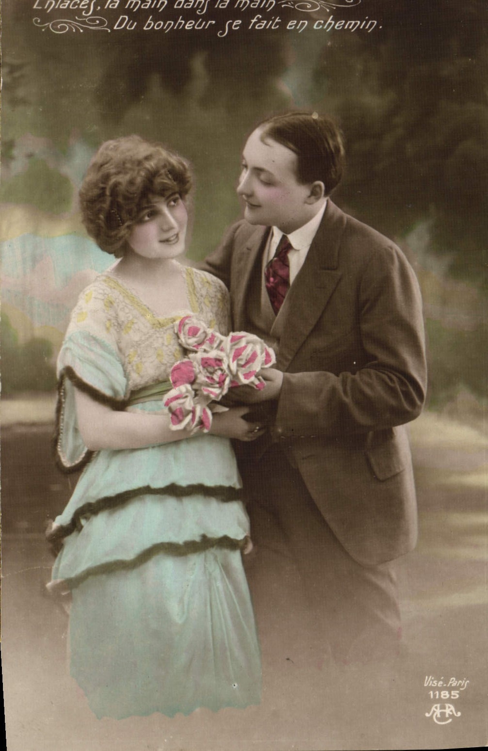 CPA Fantaisie Femme
