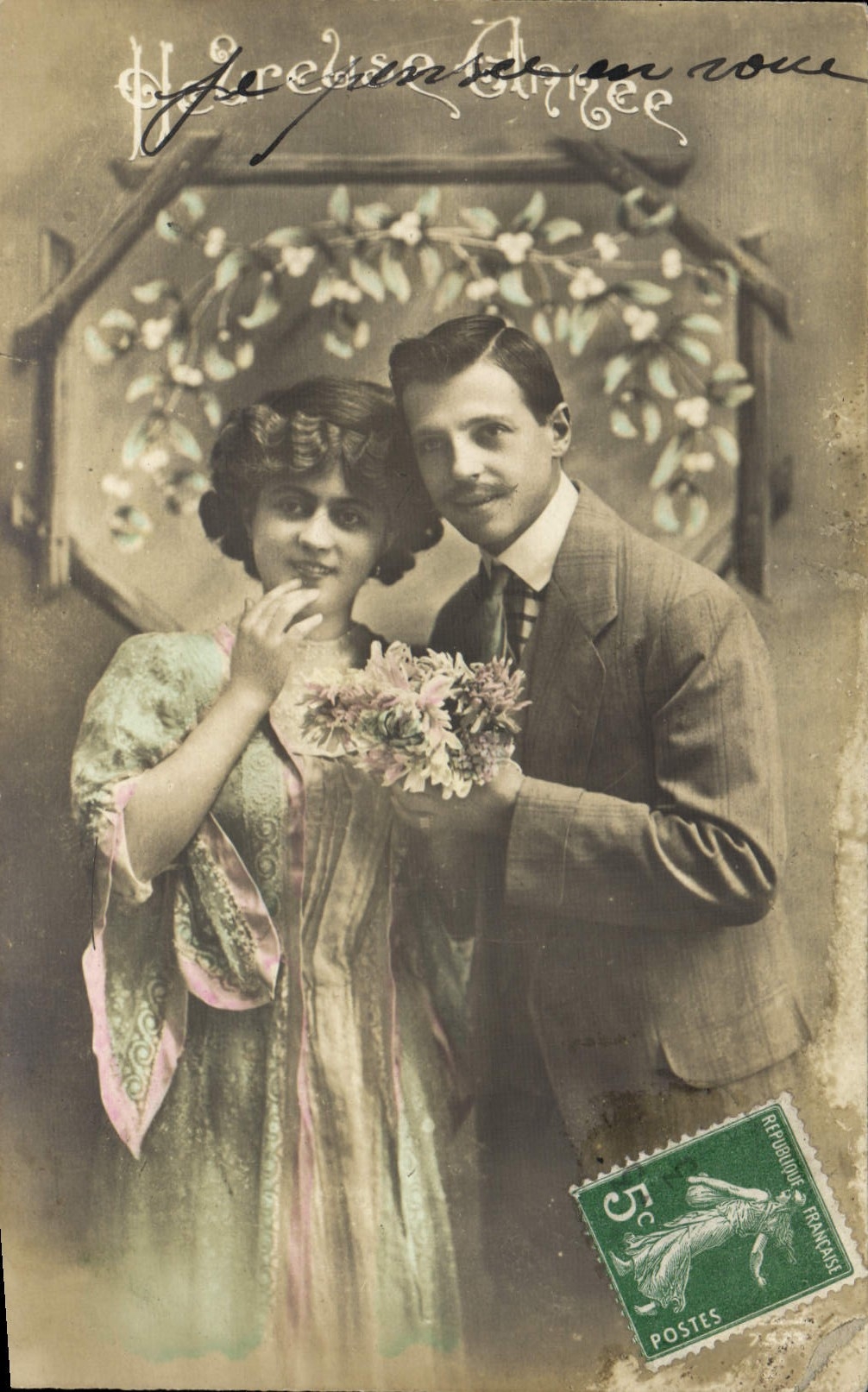 CPA Fantaisie Femme