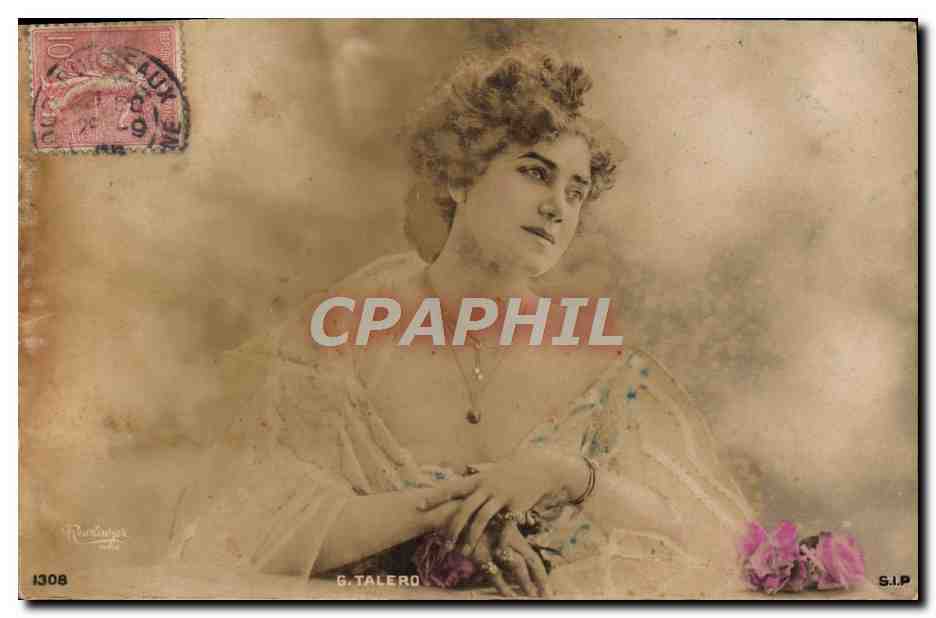 CPA Fantaisie Femme TAlero
