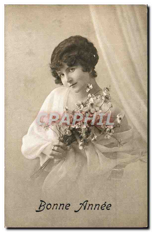 CPA Fantaisie Femme
