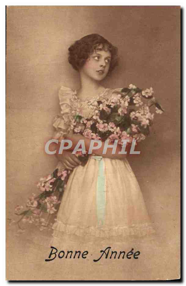 CPA Fantaisie Femme Enfant