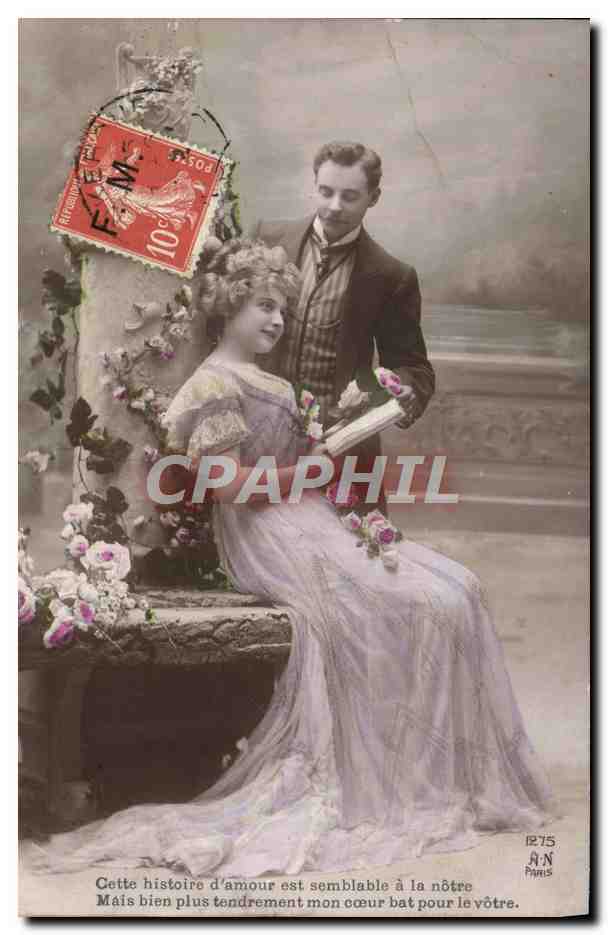 CPA Fantaisie Femme