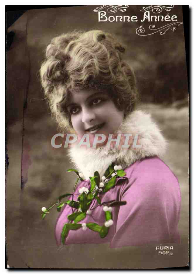 CPA Fantaisie Femme