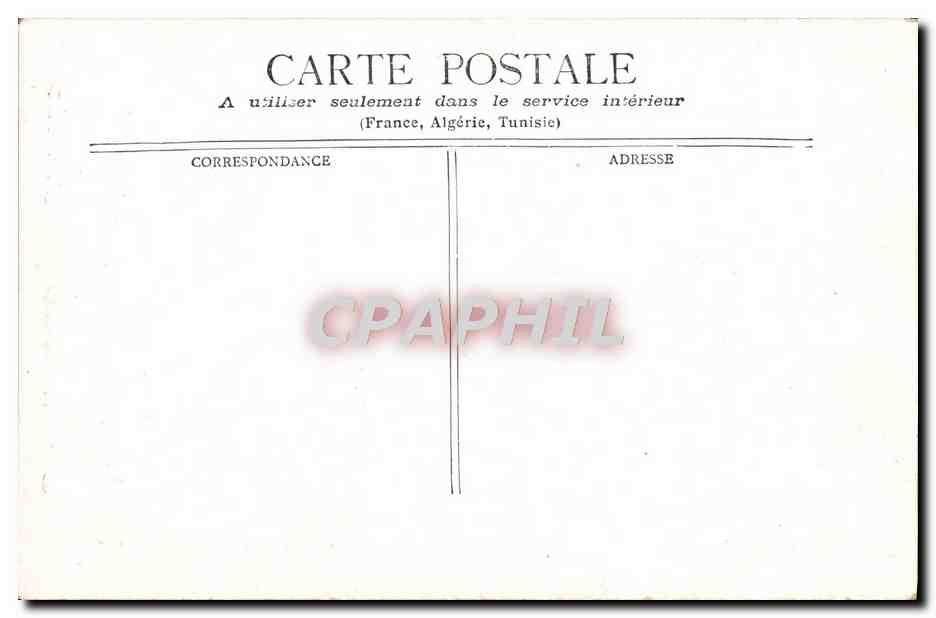 Jeune femme — Nouvelle Année — M.J.S. — Rückseite