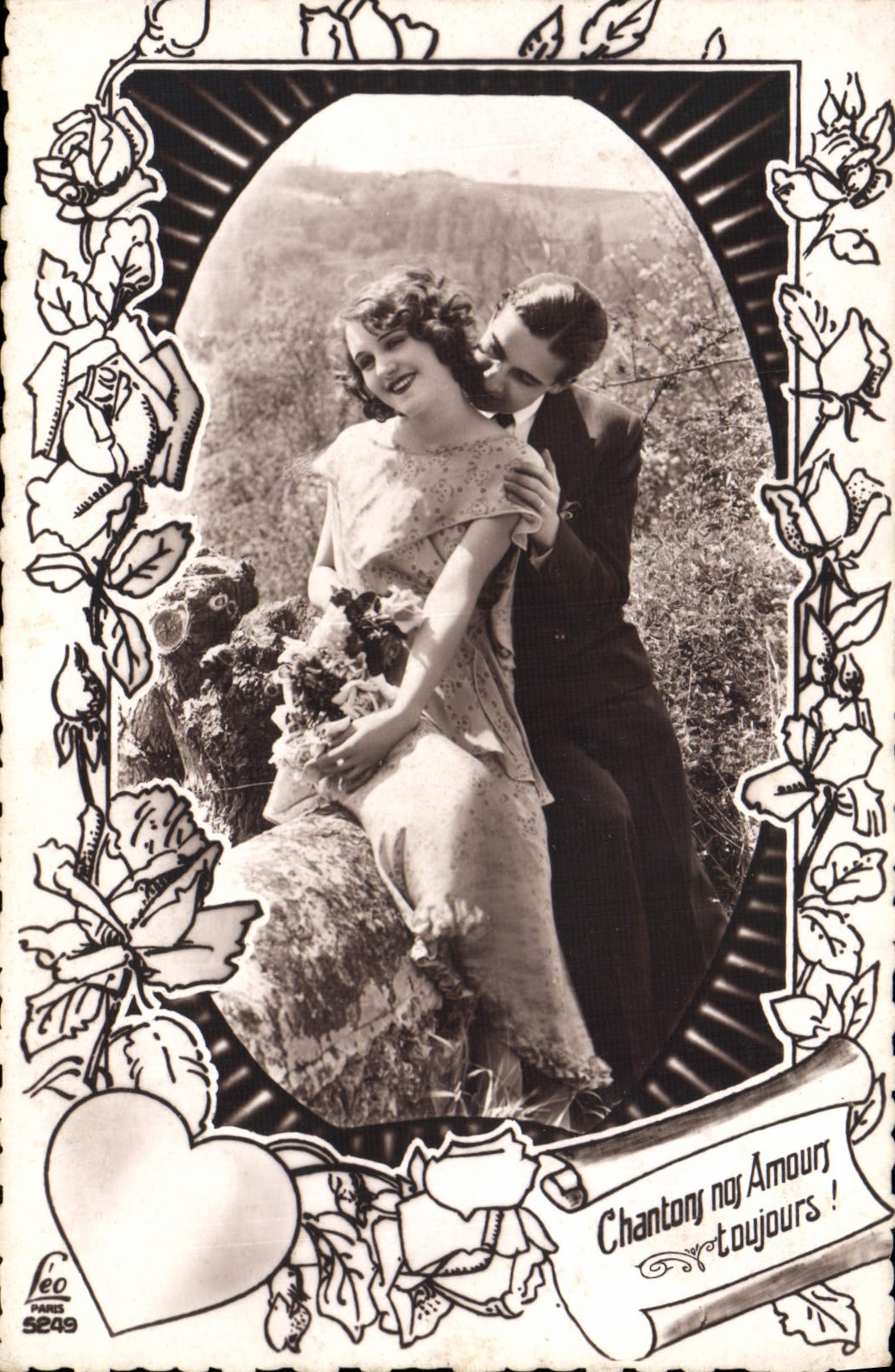 Couple amoureux — Chantons nos Amours toujours ! — Léo, Paris, n° 5249