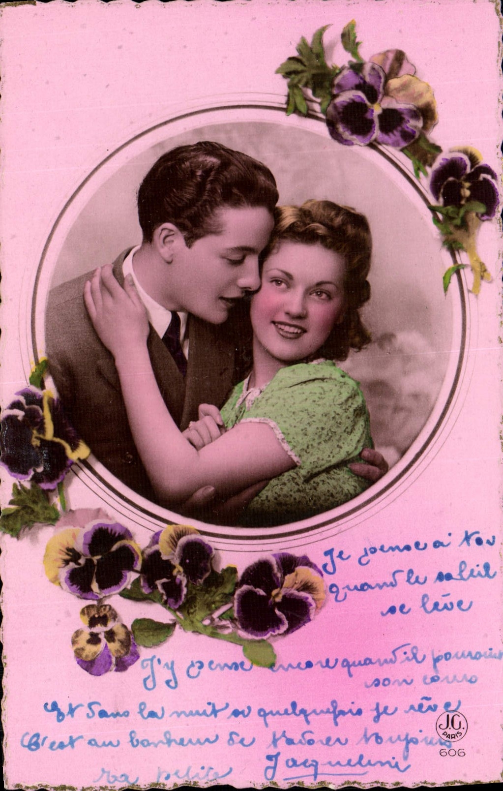 CPA Fantaisie Femme