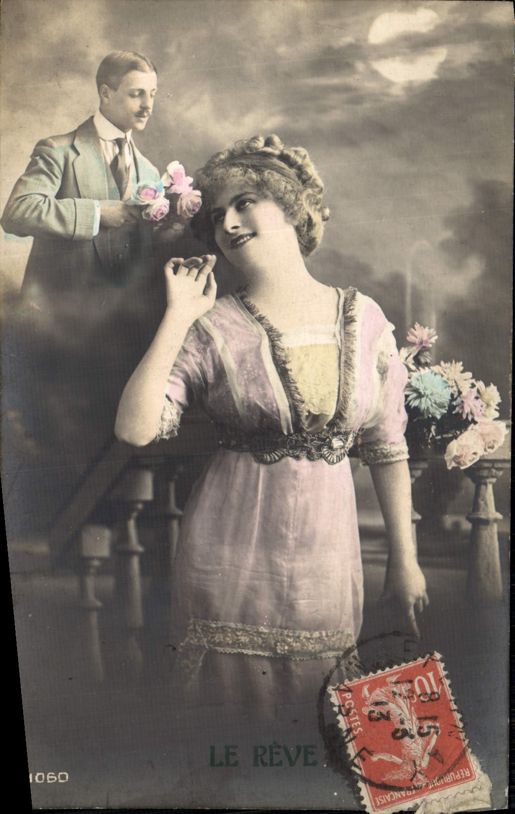 CPA Fantaisie Femme