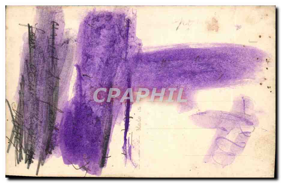 CPA Fantaisie Fleurs  — Verso