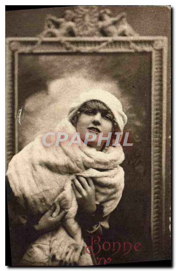 CPA Fantaisie Femme