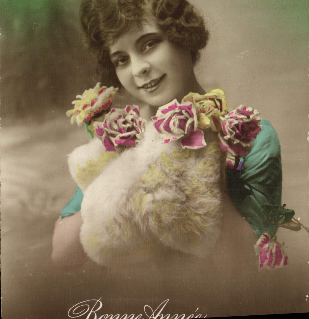 CPA Fantaisie Femme