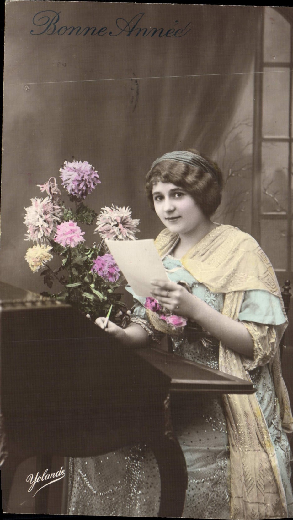 CPA Fantaisie Femme