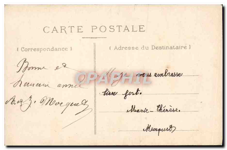CPA Fantaisie Enfant — Rückseite
