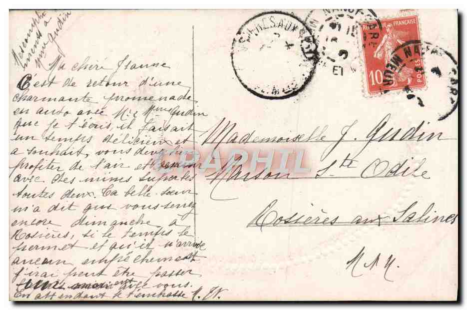 CPA Fantaisie Enfant — Rückseite