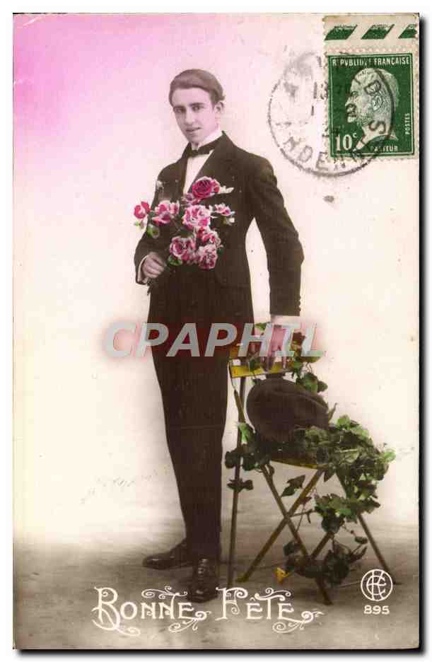 CPA Fantaisie Homme