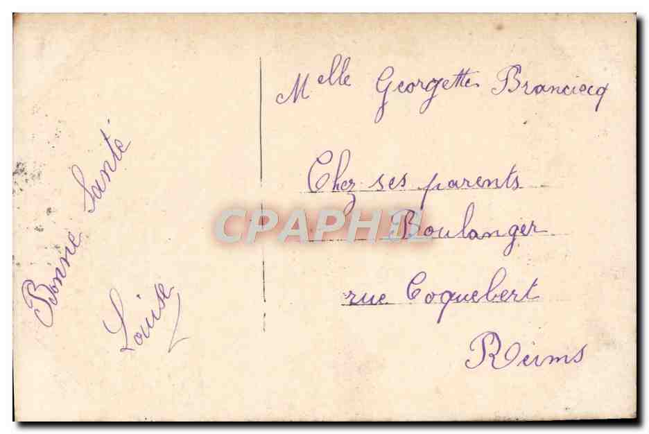 CPA Fantaisie Enfant — Verso