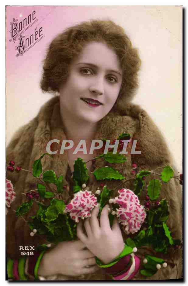 CPA Fantaisie Femme