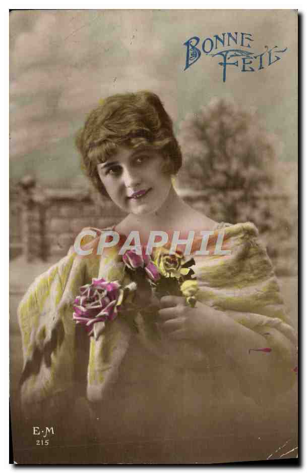 CPA Fantaisie Femme