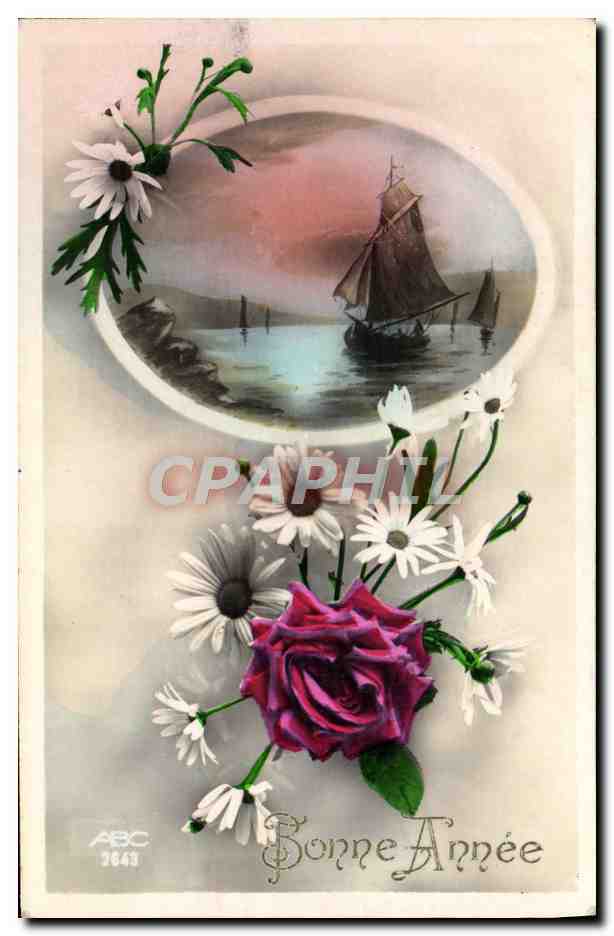 CPA Fantaisie Fleurs 