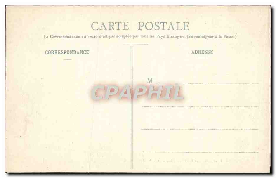 CPA Monts Les bords de l'Indre et le viaduc  — Rückseite