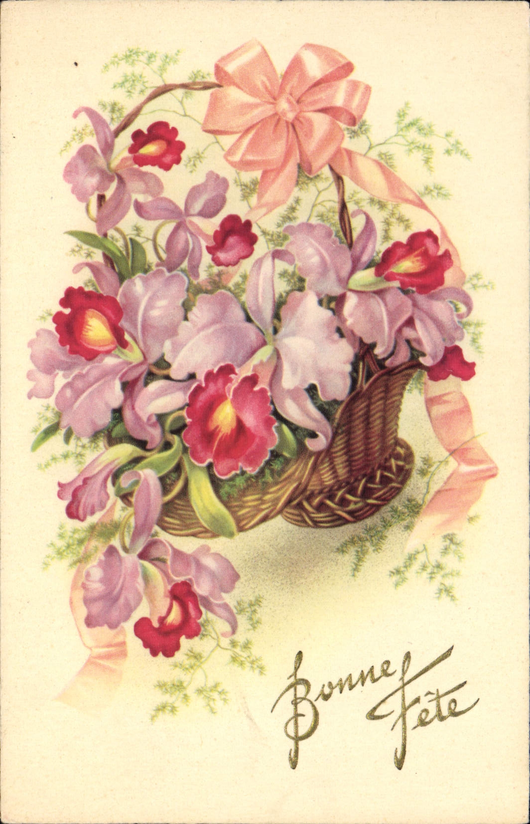 CPA Fantaisie Fleurs