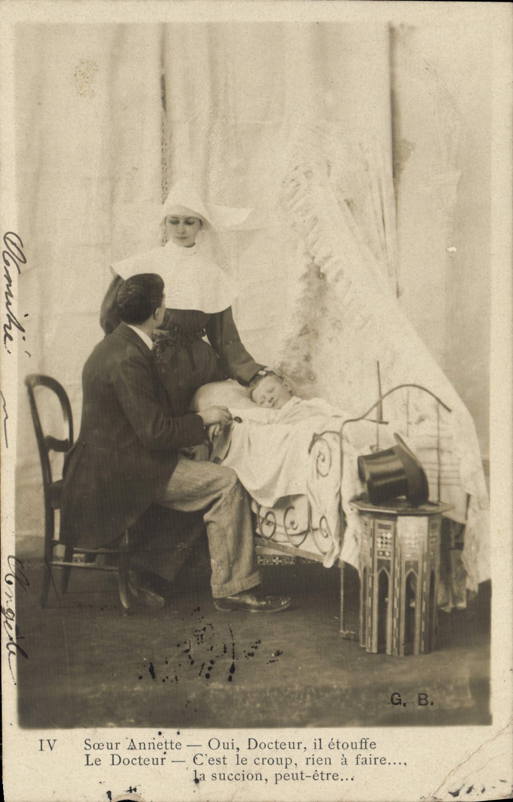 CPA Fantaisie Femme Religieuse