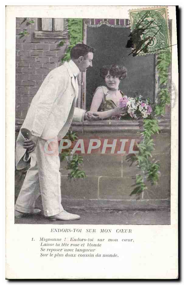 CPA Fantaisie Femme 