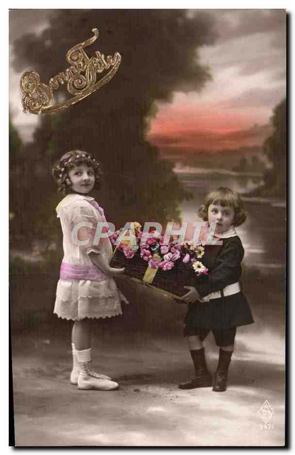 CPA Fantaisie Enfants