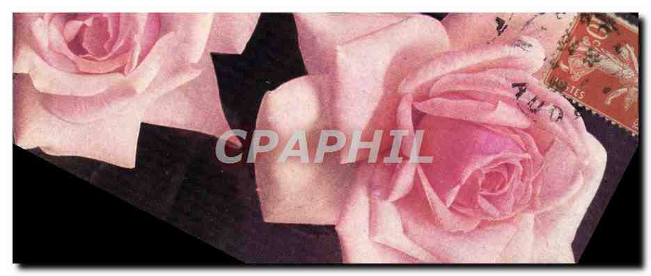 CPA Fantaisie Fleurs