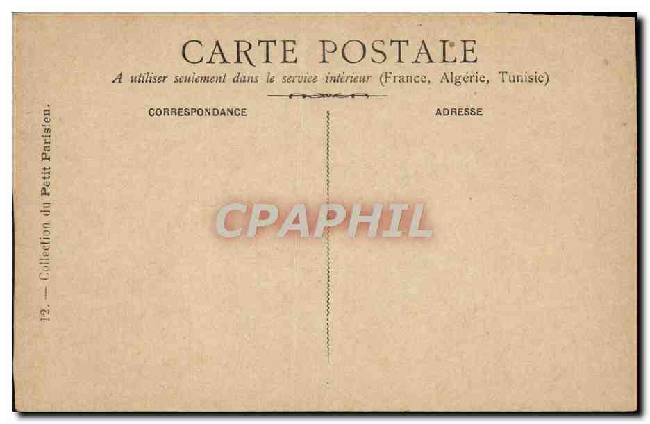 CPA Fantaisie Femme l'eventail japonais Nippon Japon — Rückseite