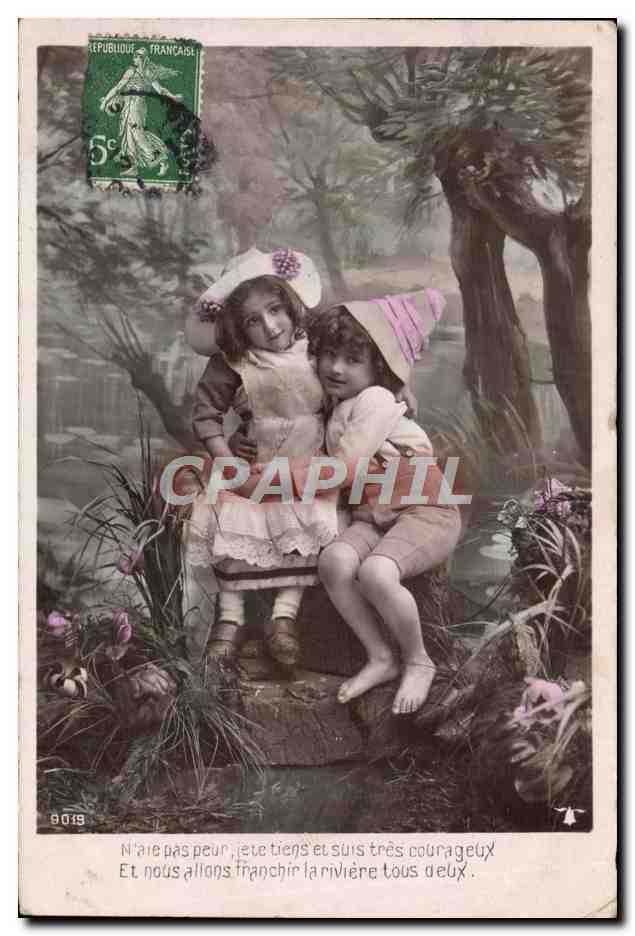 CPA Fantaisie Enfants