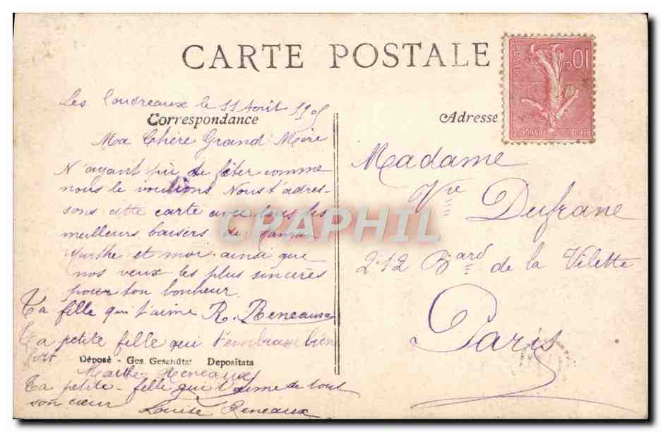 Fête de la Sainte Laurentine — Aujourd'hui Sainte Laurenta — éditée par A&S n°317 — Rückseite