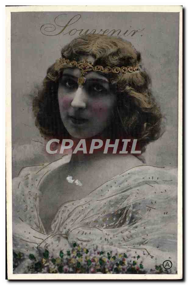 CPA Fantaisie Femme