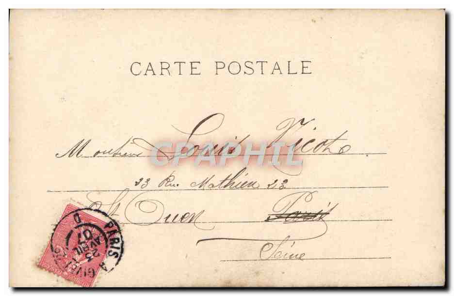 Femme en robe rose — La Colère — C.L.C. n°10 — Verso