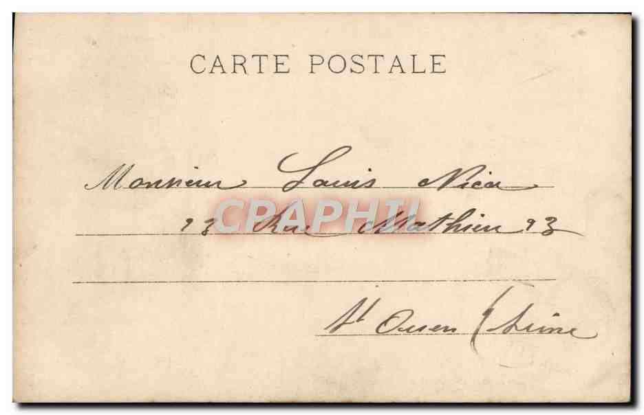 CPA Fantaisie Femme Eventail L'ennui  — Verso