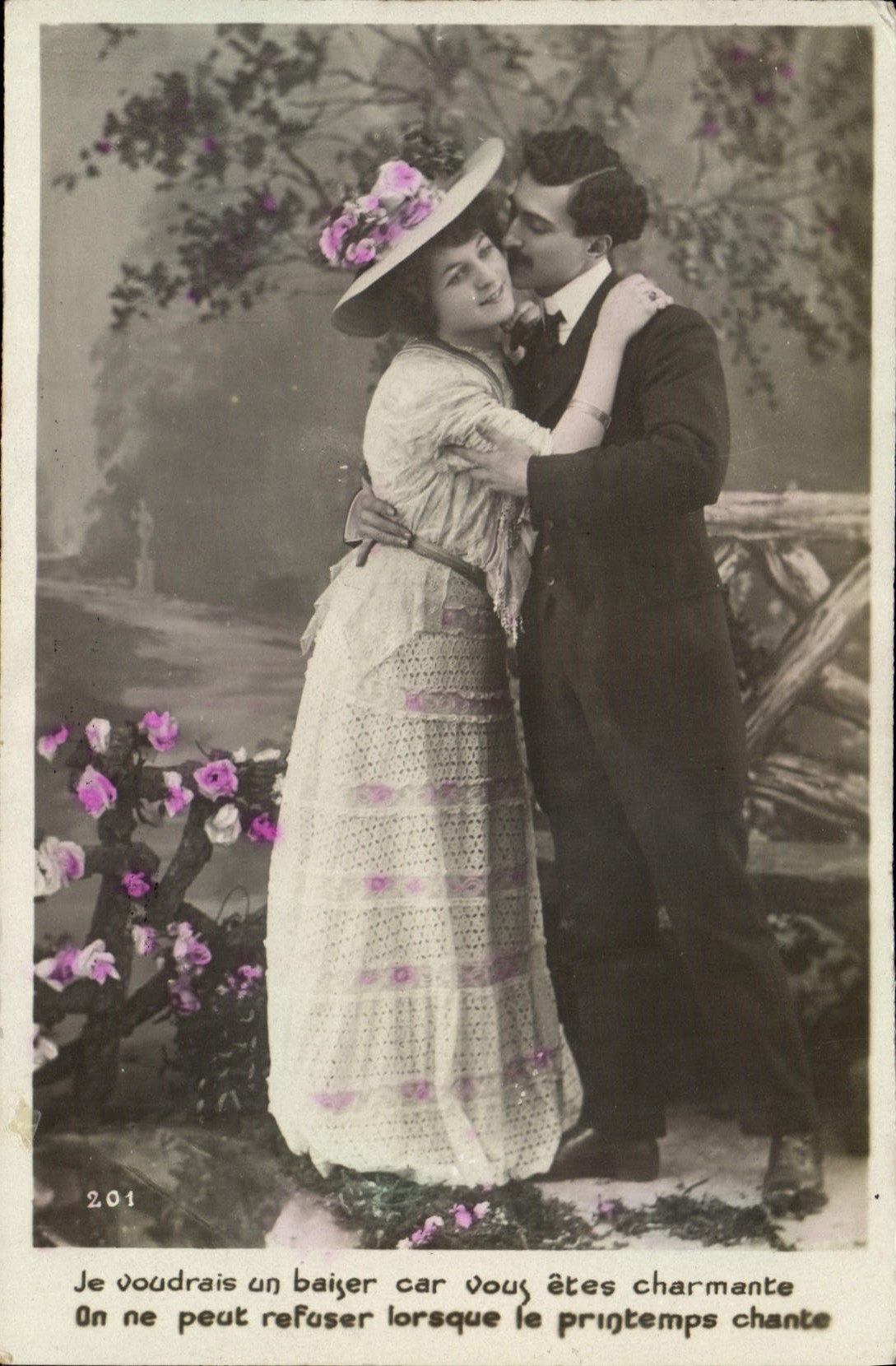 CPA Fantaisie Femme 