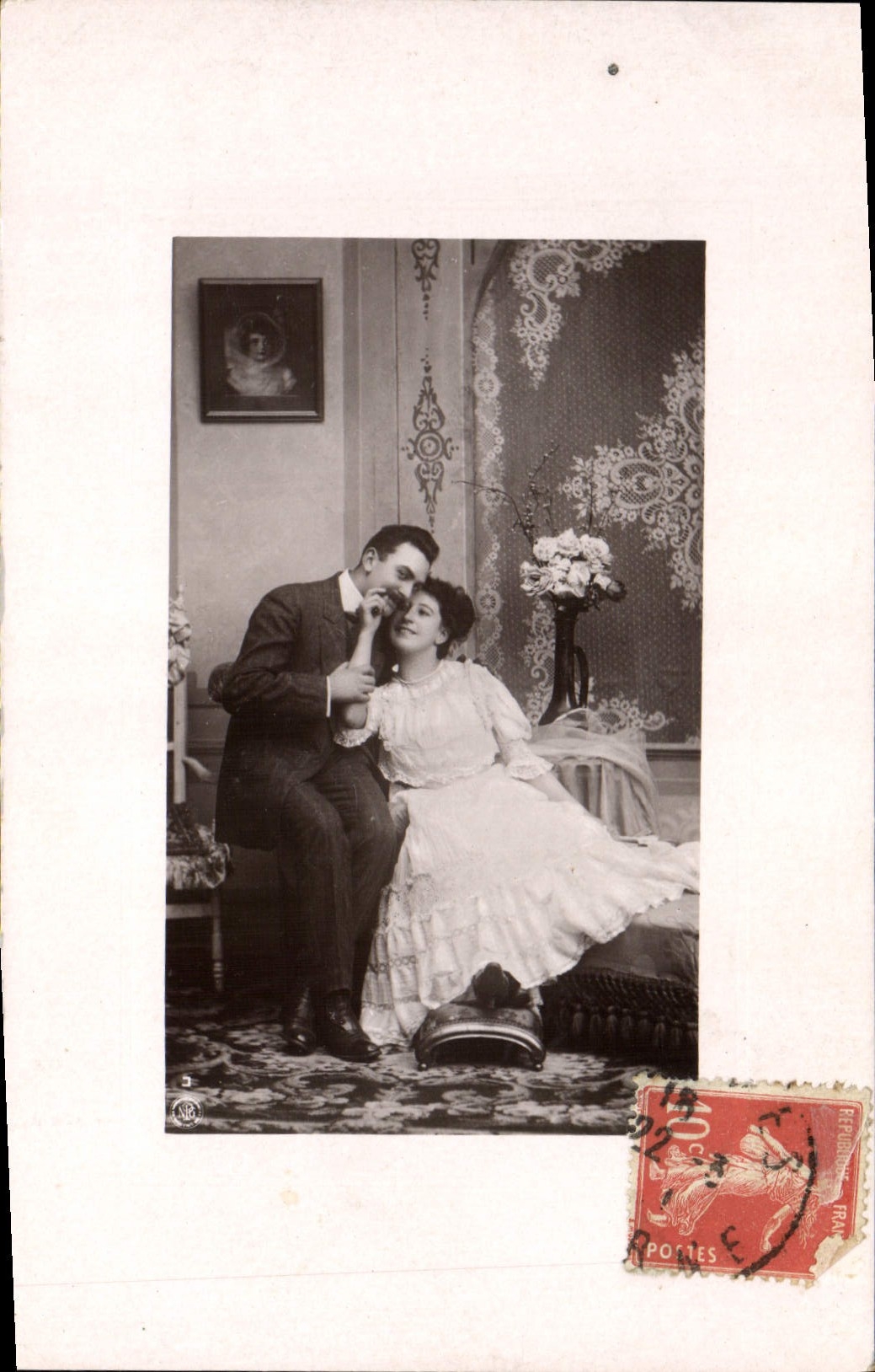 CPA Fantaisie Femme 